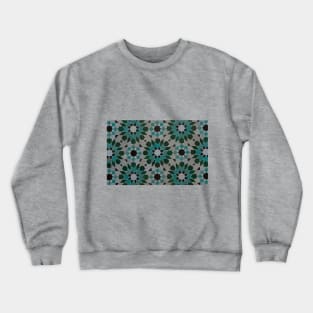 Morocco Islamic tile pattern 5 Crewneck Sweatshirt
